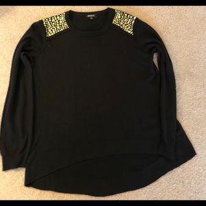 Metro style hi low sweater